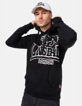 Sudadera Capucha LONSDALE TADLEY - Black/Ecru