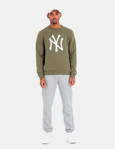 Sudadera Crew NEW ERA  TEAM LOGO NEW YORK YANKEES - Olive