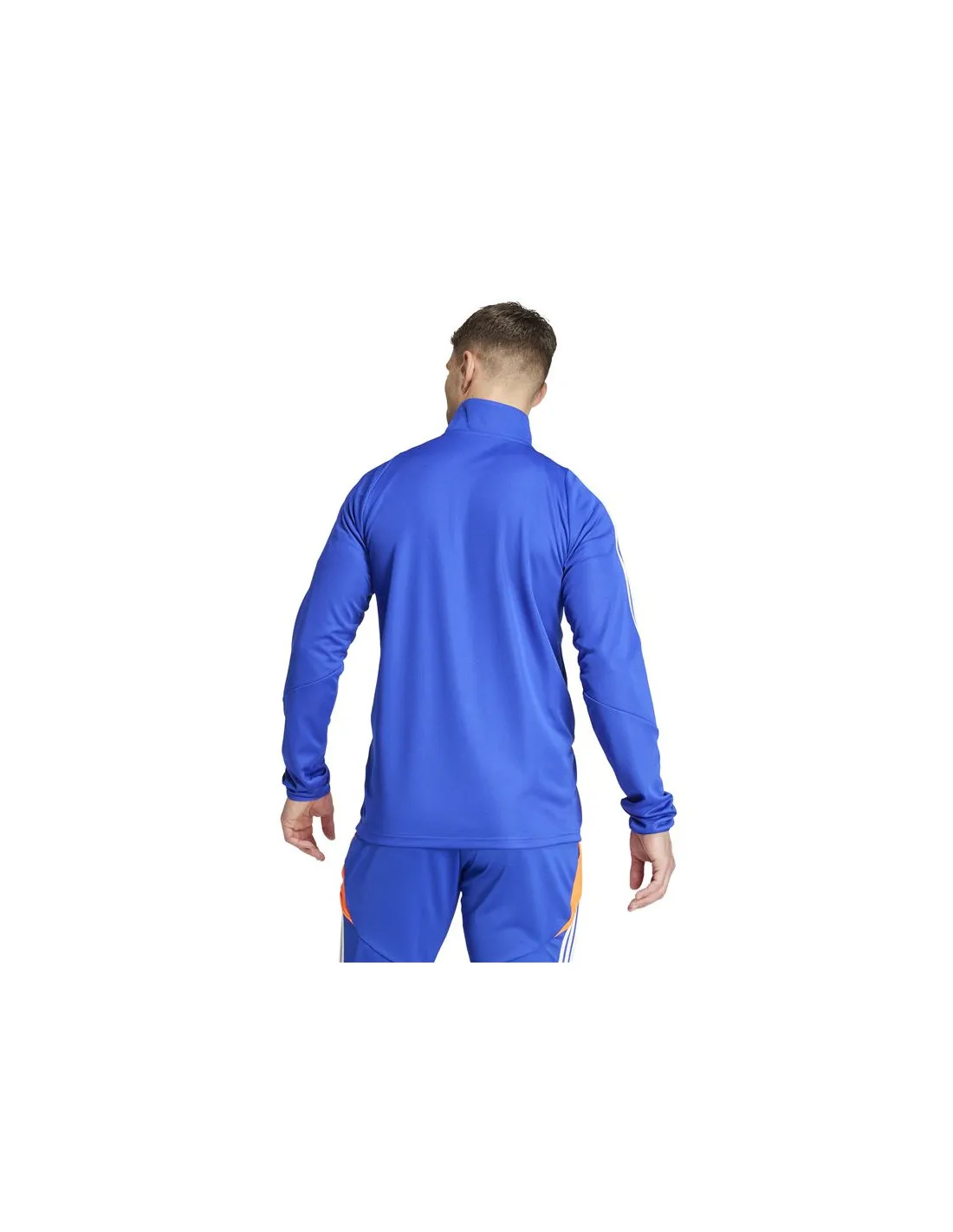 Sudadera de Fútbol adidas Tiro24 Training Hombre Azul/Blanco