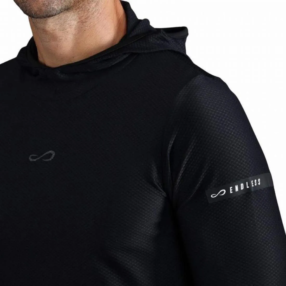 Sudadera Endless Hero Negro Blanco | Endless