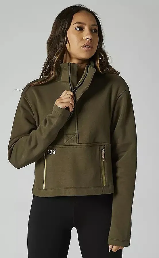 sudadera Fox Calibrated DWR - Olive Green - women´s