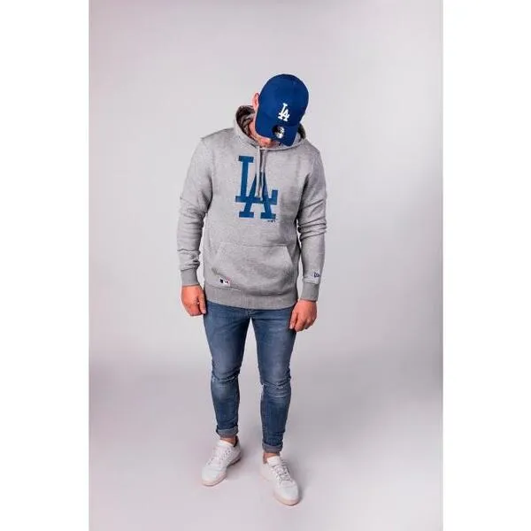 Sudadera NEW ERA NOS PO LOS ANGELES DODGERS - Heather Grey