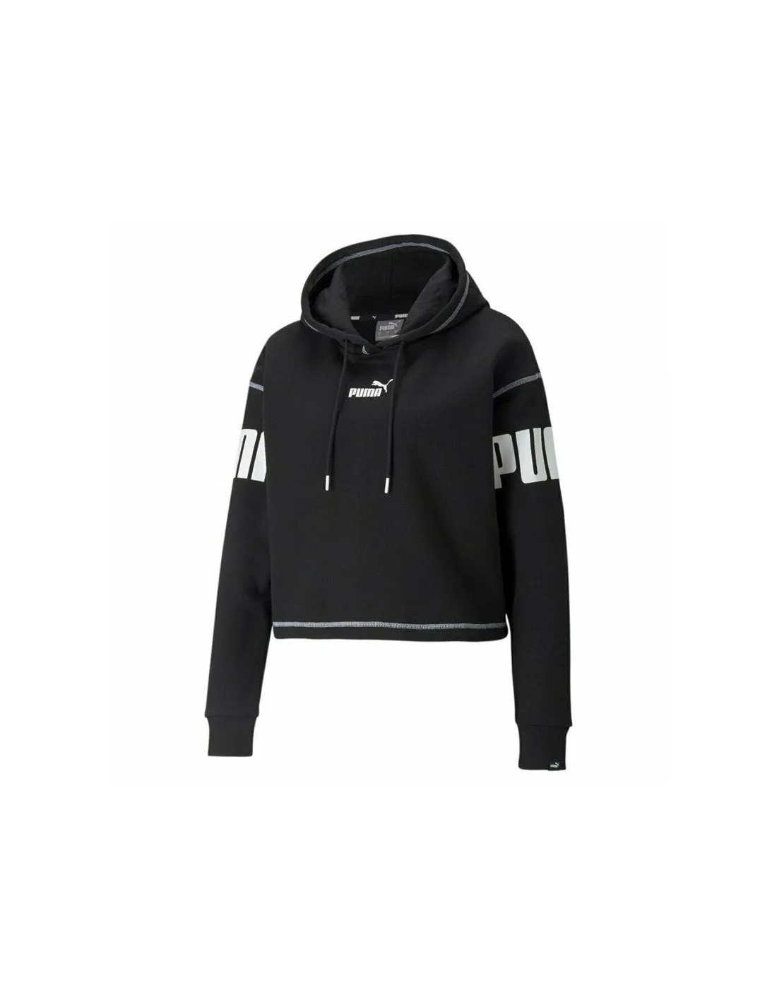 Sudadera Puma Power Fl Negro