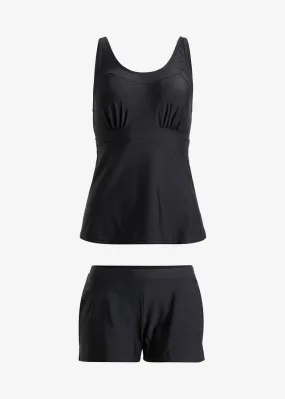 Tankini (2 piezas) Negro