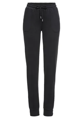 Tapered Pantalón LASCANA en Negro