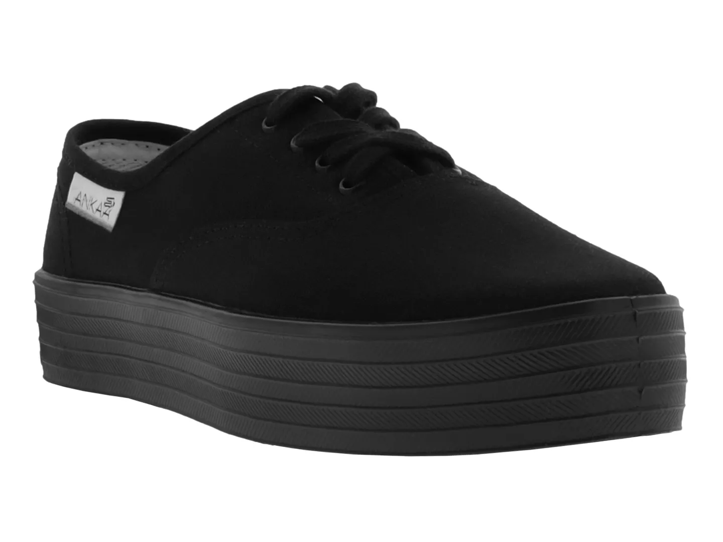 Tenis Ankaa 1101 Negro Para Mujer