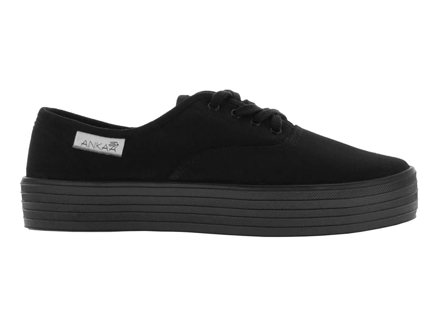 Tenis Ankaa 1101 Negro Para Mujer