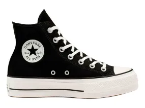 Tenis Converse Chuck Taylor Lift Hi Negro Para Mujer