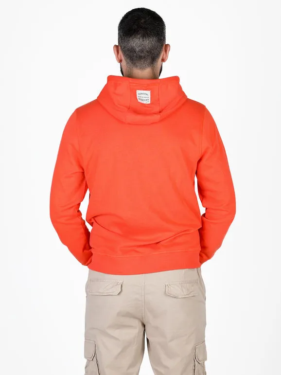 The People Rep Sudadera de hombre con capucha y cremallera.