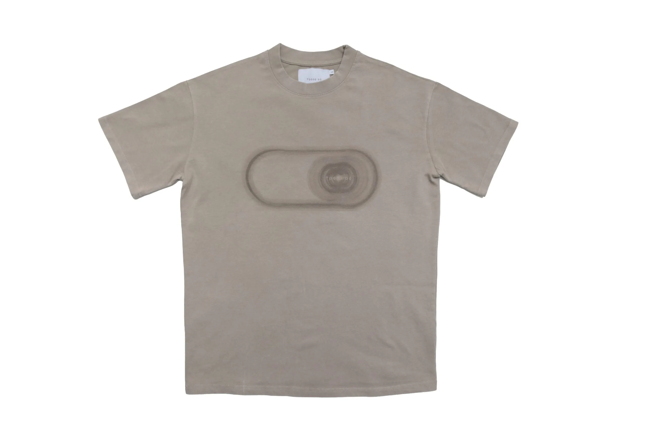 Tiempos Classy T Shirt Grey Stone