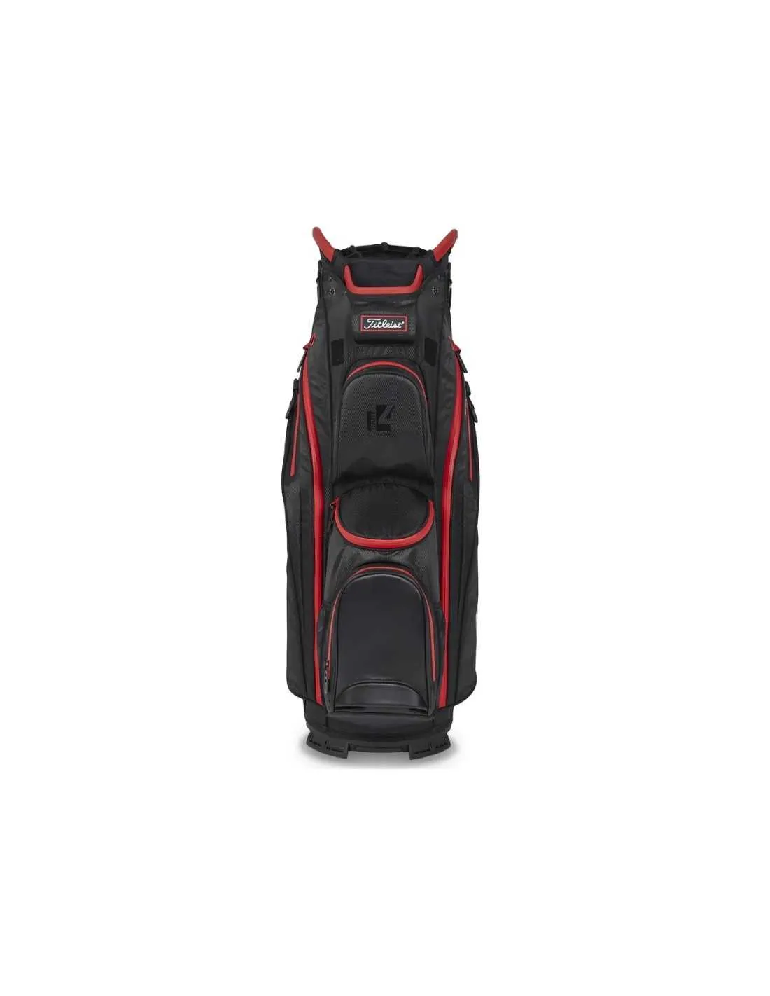 TITLEIST STADRY CART 14 BLACK/BLACK/RED - BOLSA UNISEX