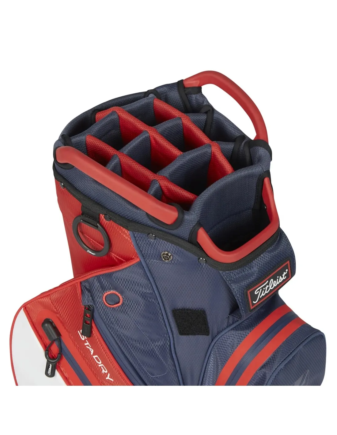 TITLEIST STADRY CART 14 NAVY/RED/WHITE - BOLSA UNISEX