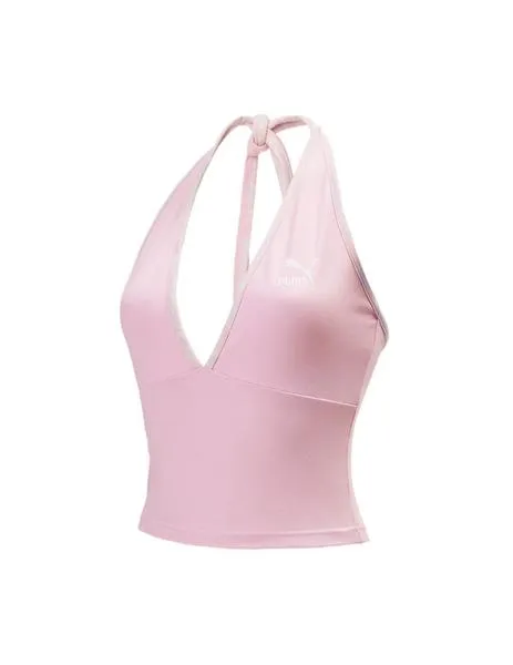 Top Puma  Classic Halterneck Rosa