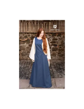 Túnica Medieval Mujer Isabella, color azul