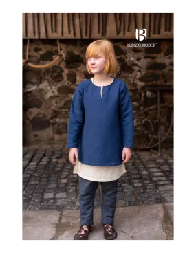 Túnica medieval para niños, Eriksson azul