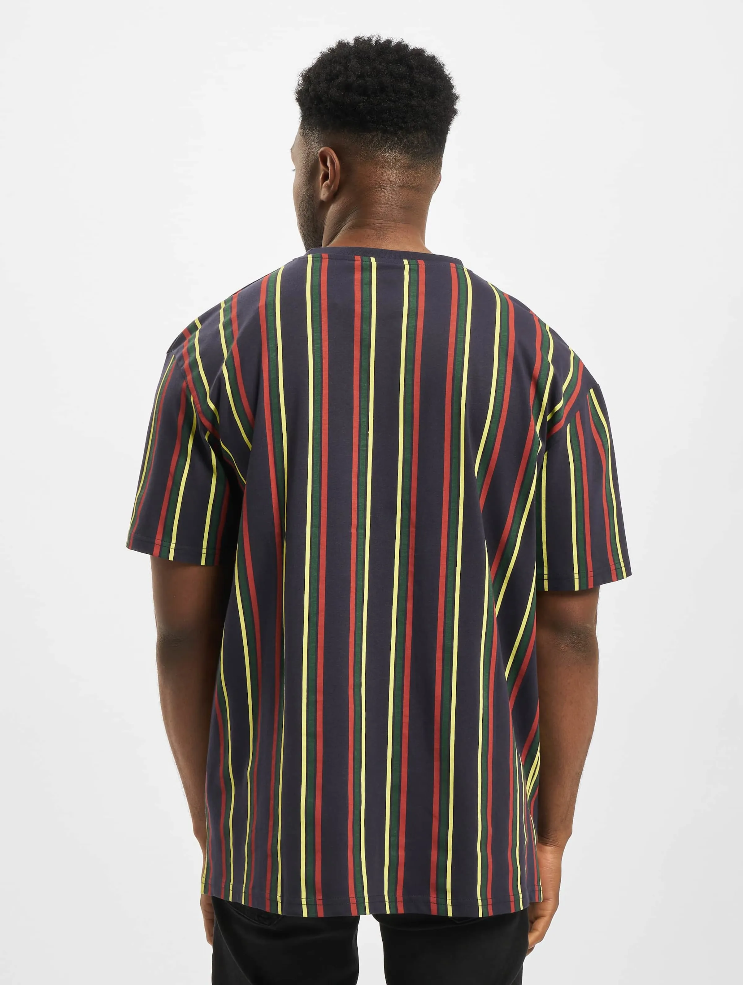 Urban Classics Printed Oversized Retro Stripe