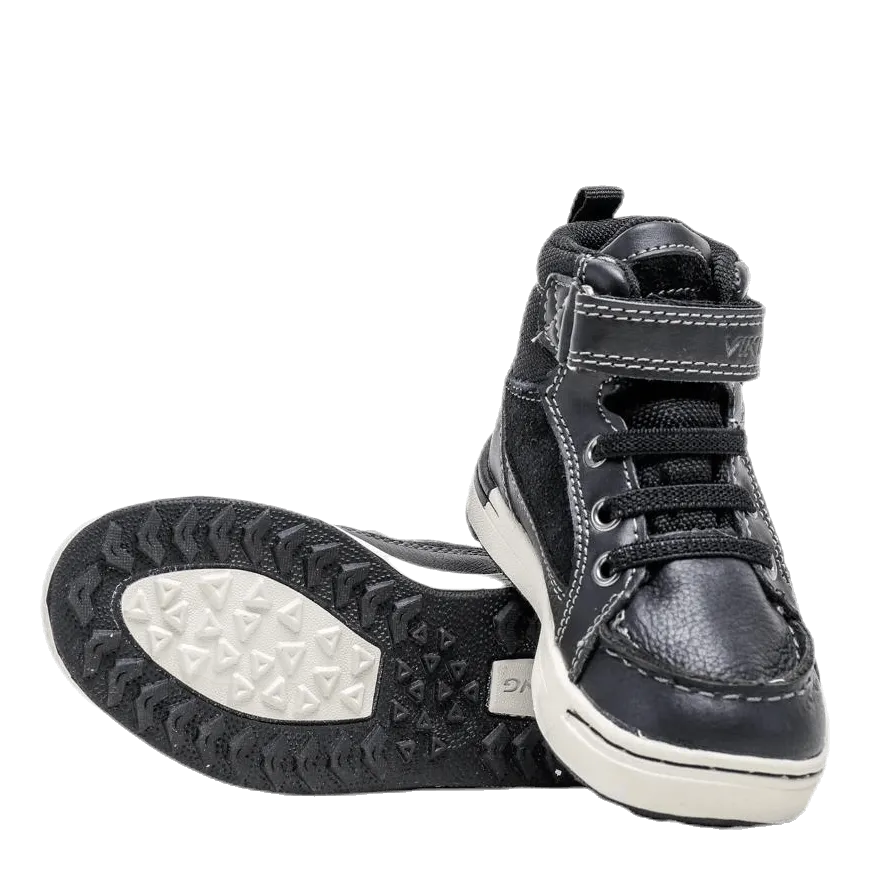 Viking Moss Mid Kids Black