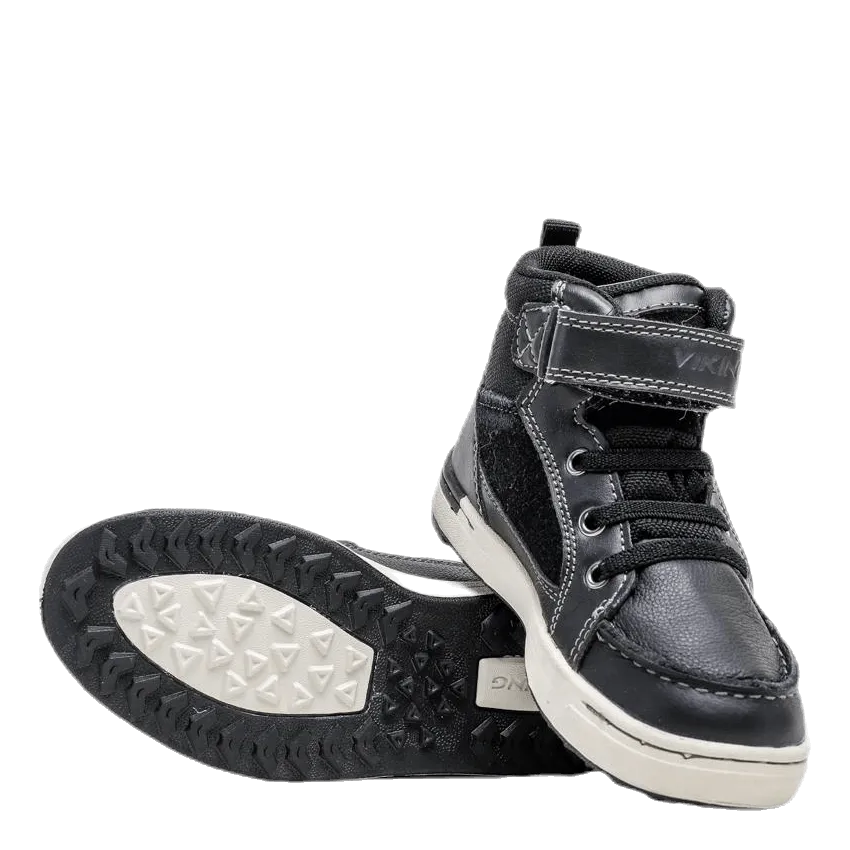 Viking Moss Mid Kids Black