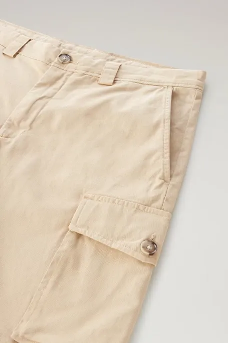 WOOLRICH CLASSIC CARGO SHORT BEACH SAND