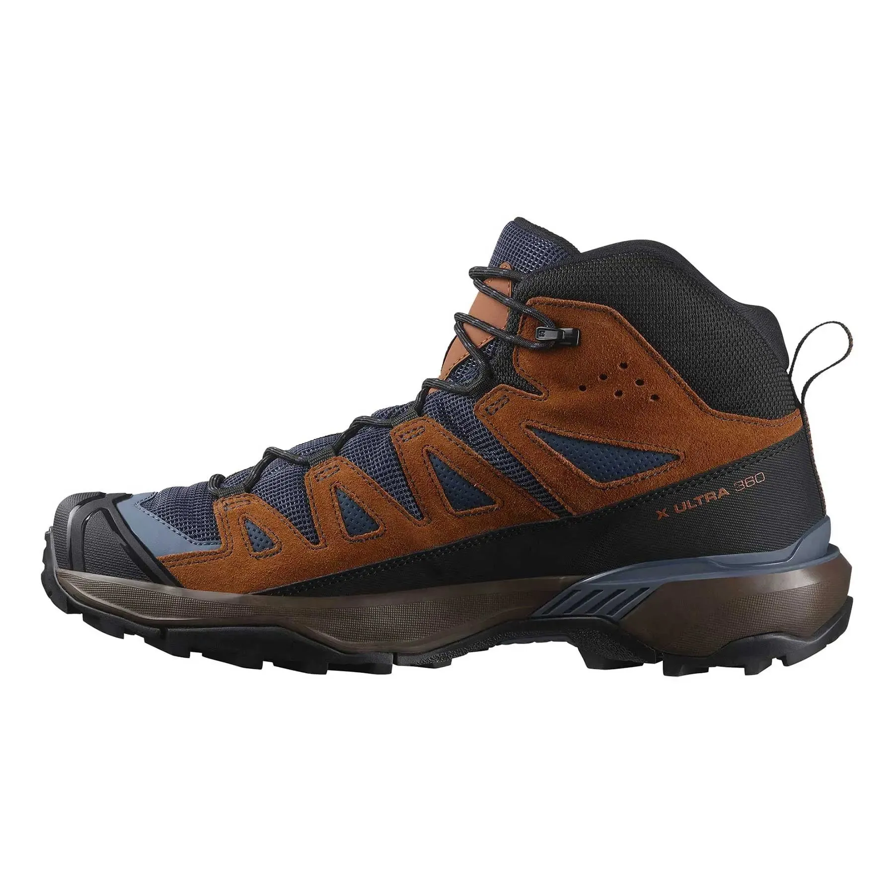 X ULTRA 360 LEATHER MID GTX   BLUE NIGHTS / CARAME