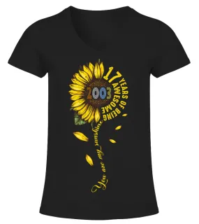 You are my sunshine 17 Camiseta cuello pico Mujer