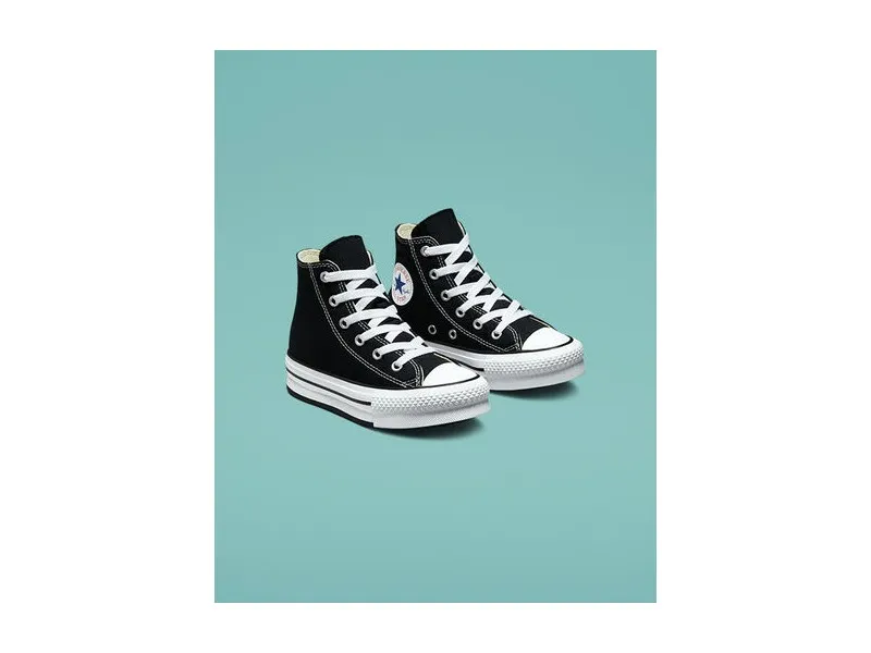 ZAPATILLA CONVERSE CHUCK TAYLOR ALL STAR LIFT PLATFORM HI 372859C EN COLOR NEGRO