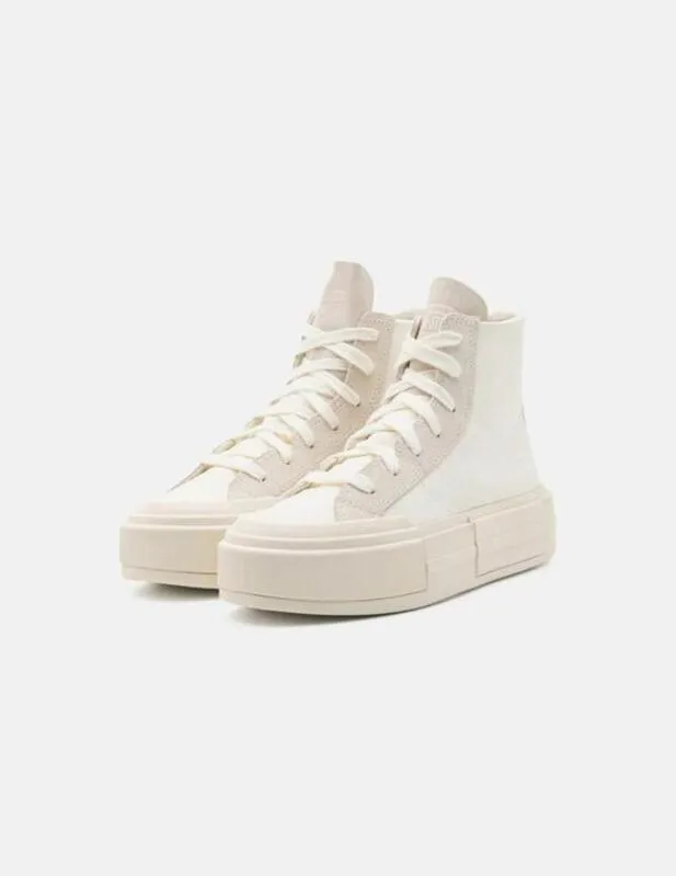 Zapatilla Converse Ctas Cruise Hi en Lona Blanca para Chicas