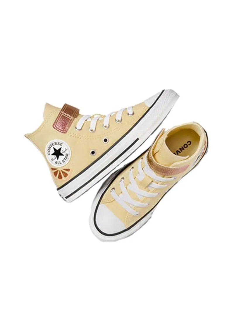 Zapatilla Niña Converse Ctas 1V Amarilla Purpurina