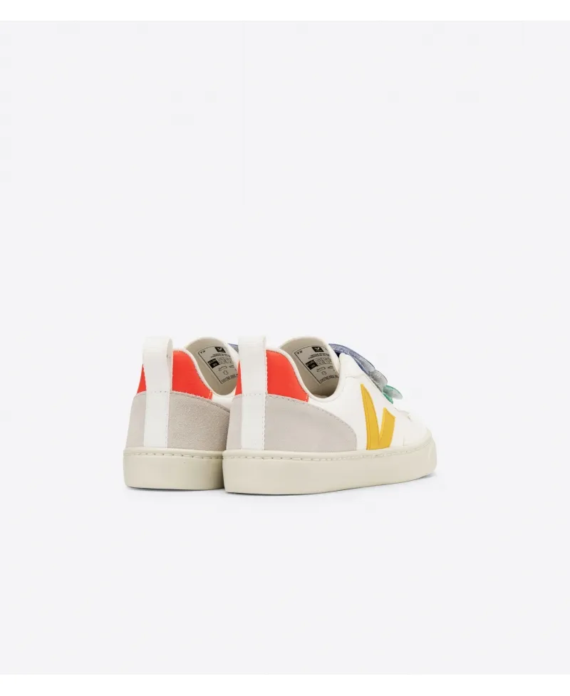 Zapatilla VEJA V-10 Chromefree Leather Multico White Ouro