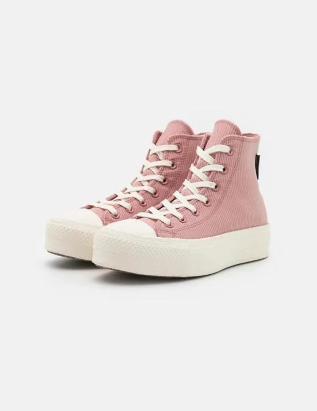 Zapatillas Converse Ctas Lift Hi en Rosa para Mujer