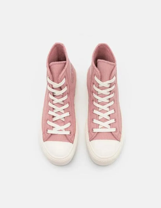 Zapatillas Converse Ctas Lift Hi en Rosa para Mujer