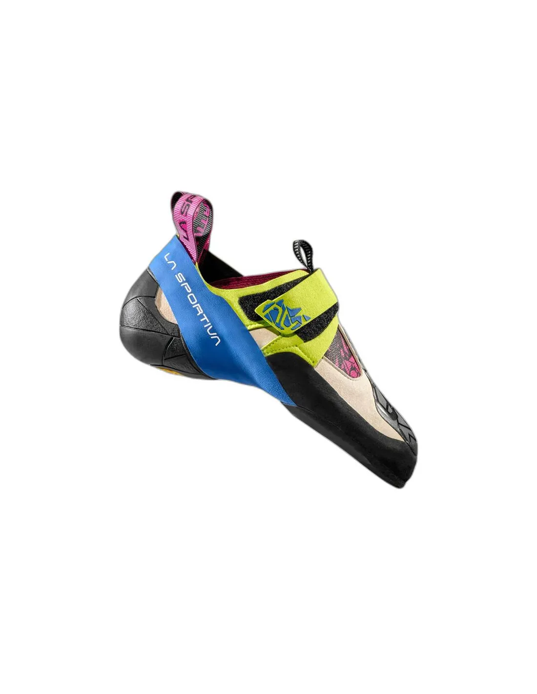 Zapatillas de Escalada La Sportiva Skwama Verde/Azul Mujer