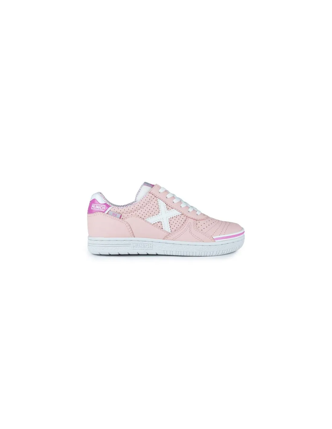 Zapatillas de Fútbol sala Munich G-3 Kid Profit 409 Infantil Rosa