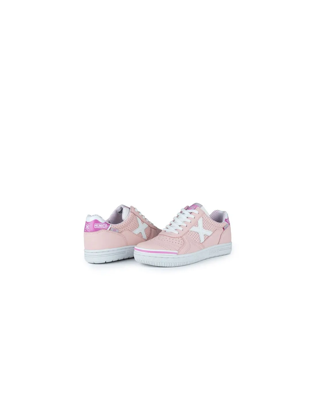 Zapatillas de Fútbol sala Munich G-3 Kid Profit 409 Infantil Rosa