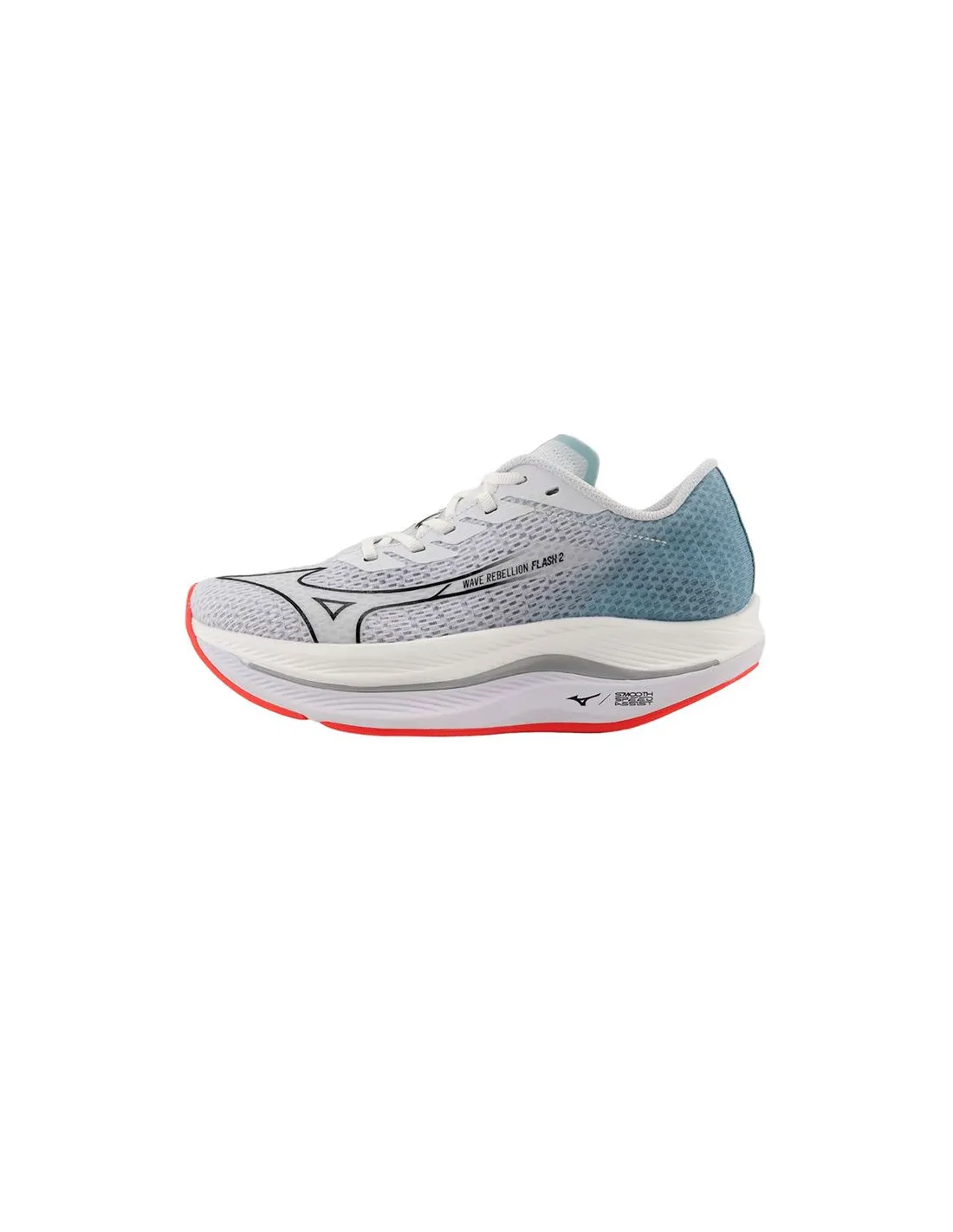 Zapatillas De Running Mizuno Wave Rebellion Flash 2 Mujer Blanco