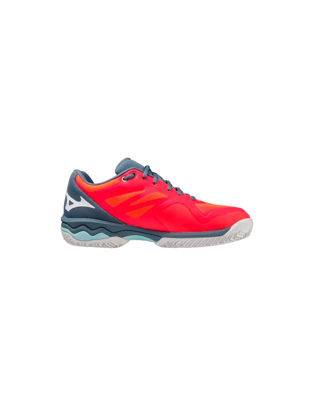 Zapatillas de Tenis Mizuno Wave Exceed Light CC Coral Mujer