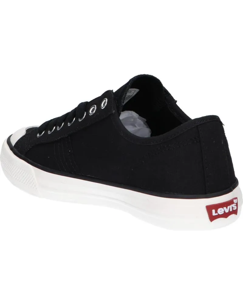 Zapatillas deporte de Mujer LEVIS 233013-733 HERNANDEZ 59 NEGRO