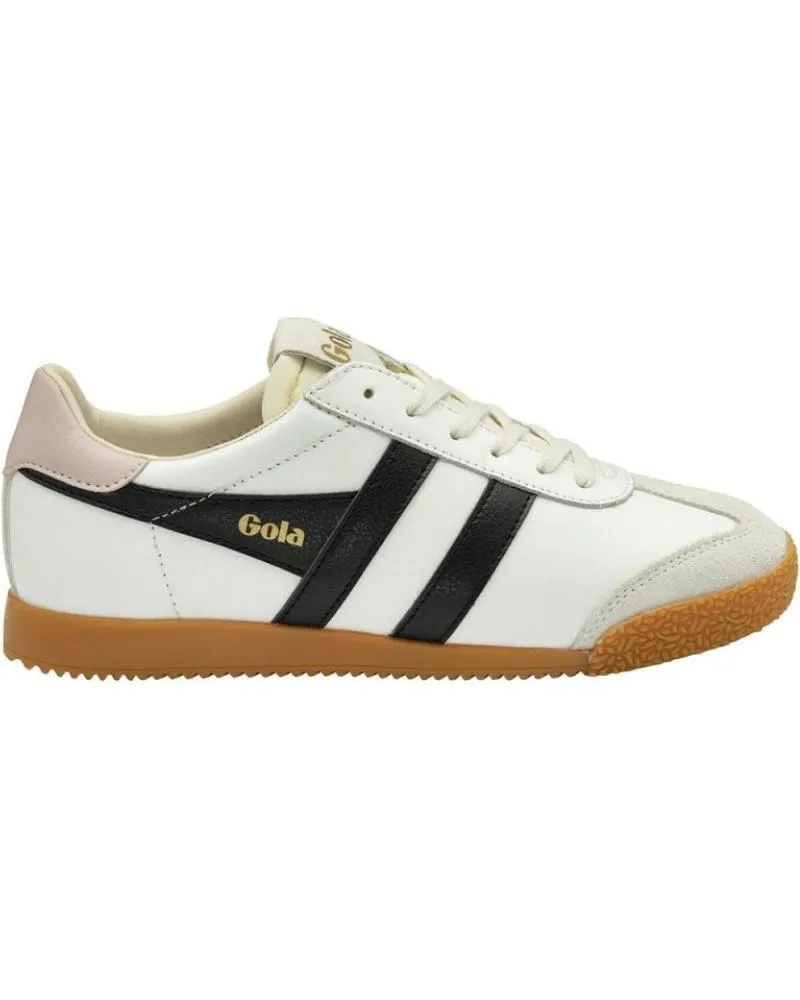 Zapatillas deporte GOLA  de Mujer SNEAKERS ELAN LEATHER MUJER  BLANCO-NEGRO