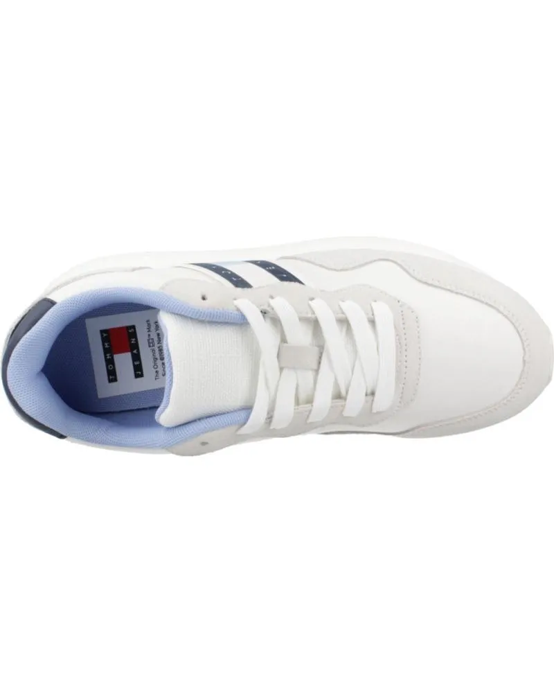 Zapatillas deporte TOMMY JEANS  de Mujer ZAPATILLAS MUJER MODELO TJW EVA RUNNER MAT MIX E COLOR BLANC  C3S