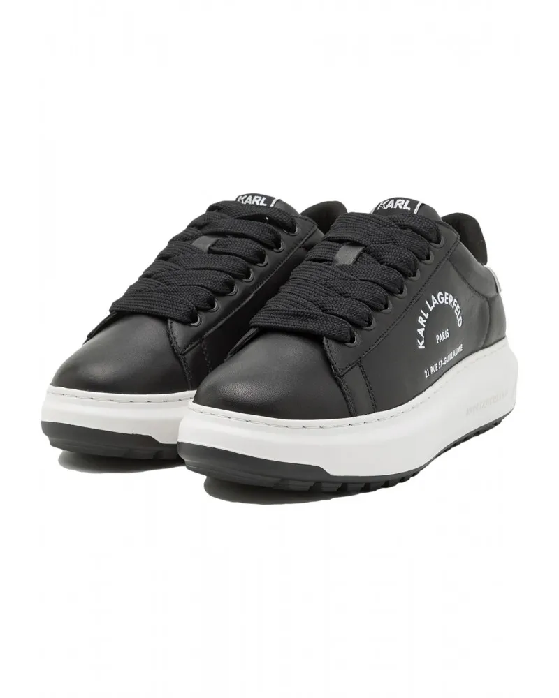 Zapatillas Deportivas Kapri de KARL LAGERFELD con Suela Dentada Rue St Guillaume Color Negro