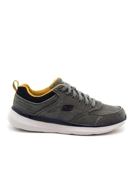 zapatillas skechers delson 2.0 grises para hombre