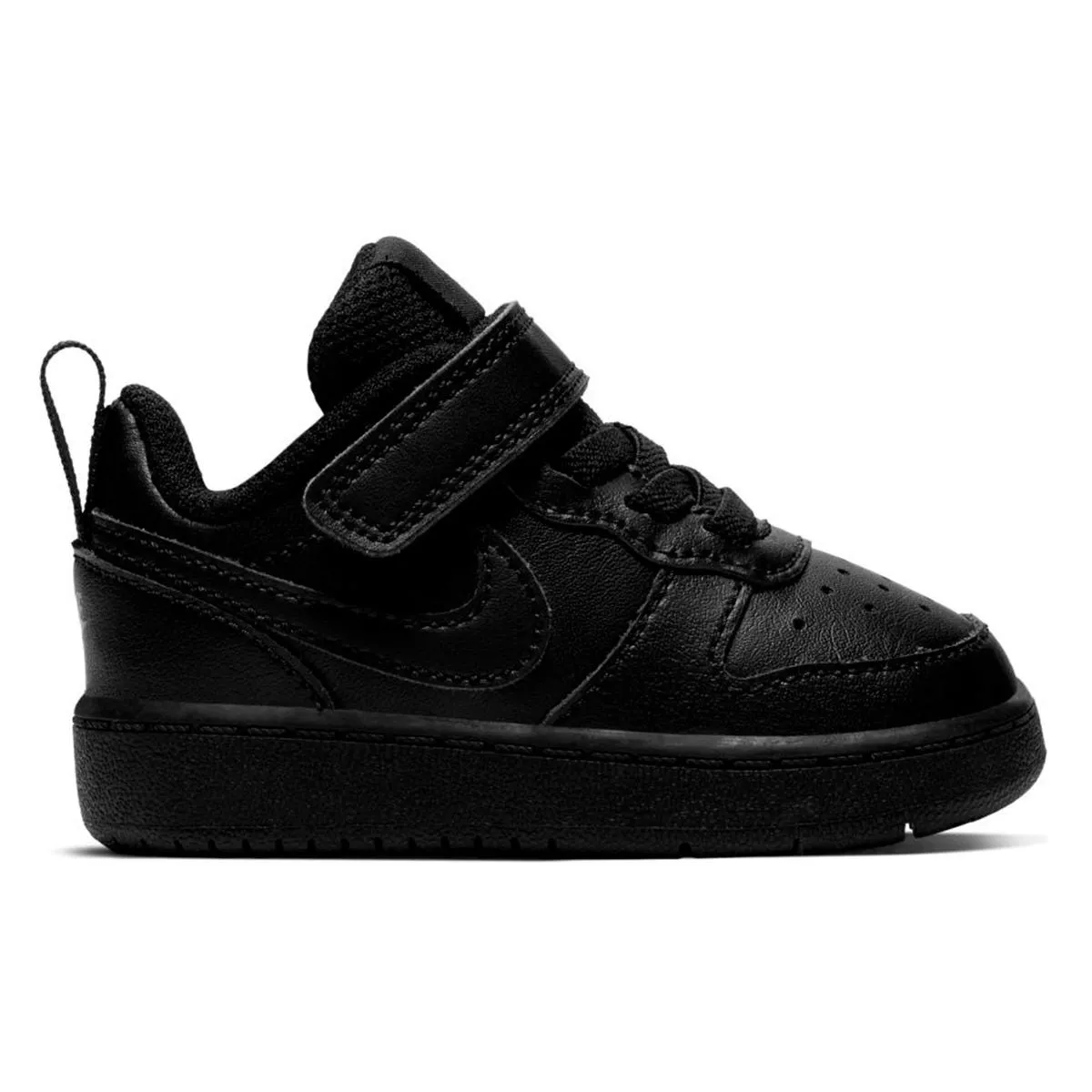 Zapatillas Urbanas Infantil Nike Court Borough Negras