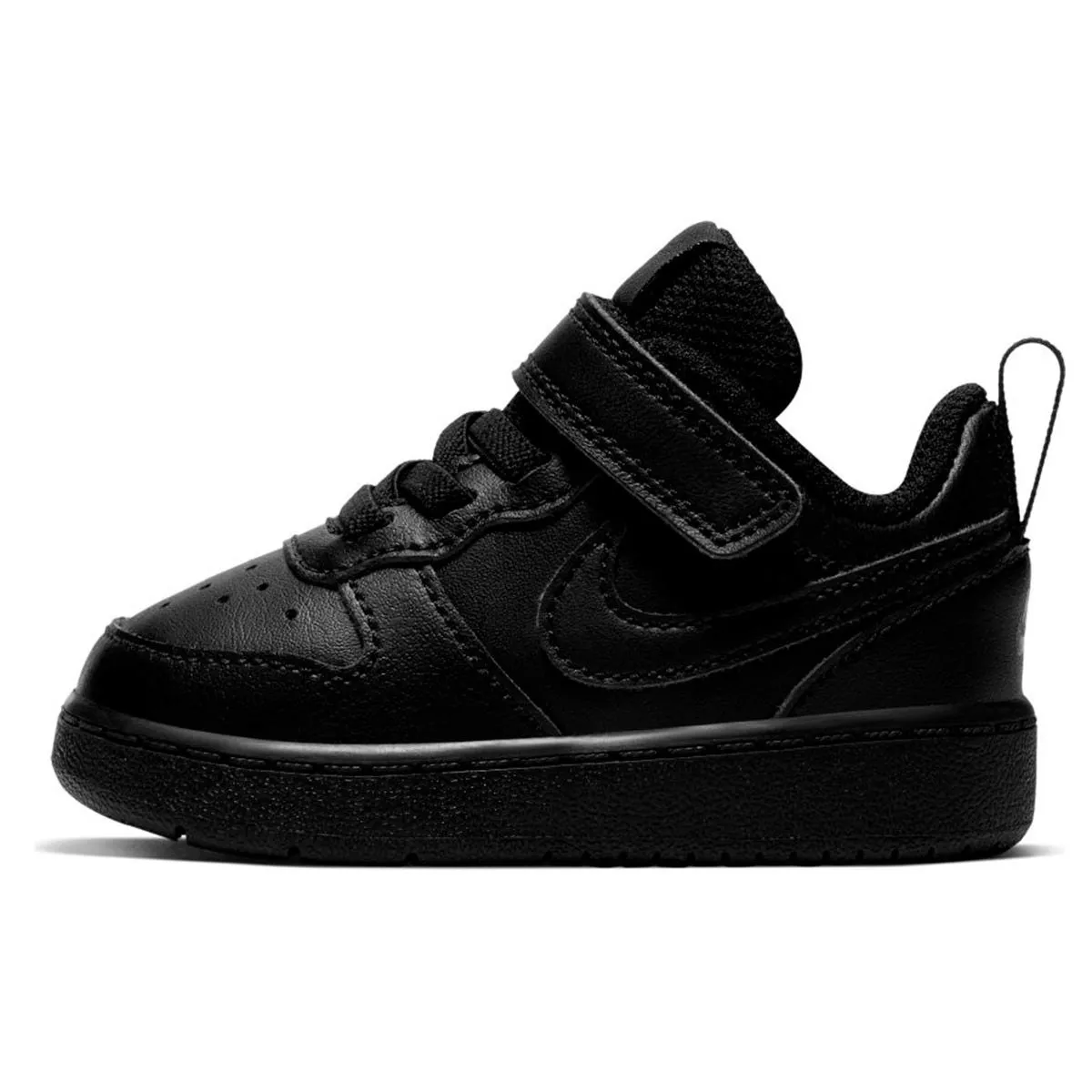 Zapatillas Urbanas Infantil Nike Court Borough Negras