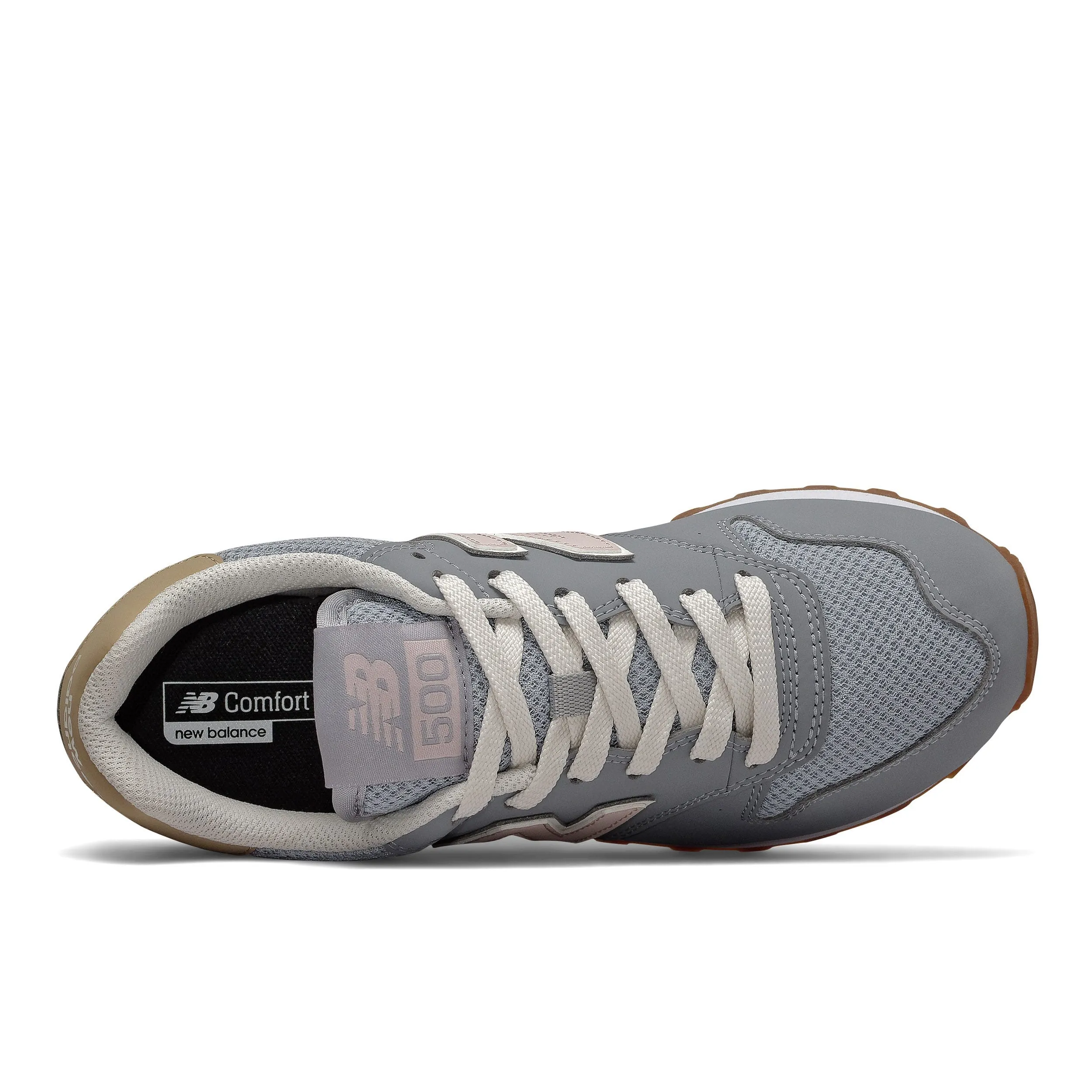 Zapatillas Urbanas Mujer New Balance 500 Gris