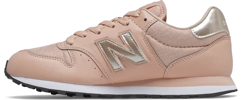 Zapatillas Urbanas Mujer New Balance 500 Rosado