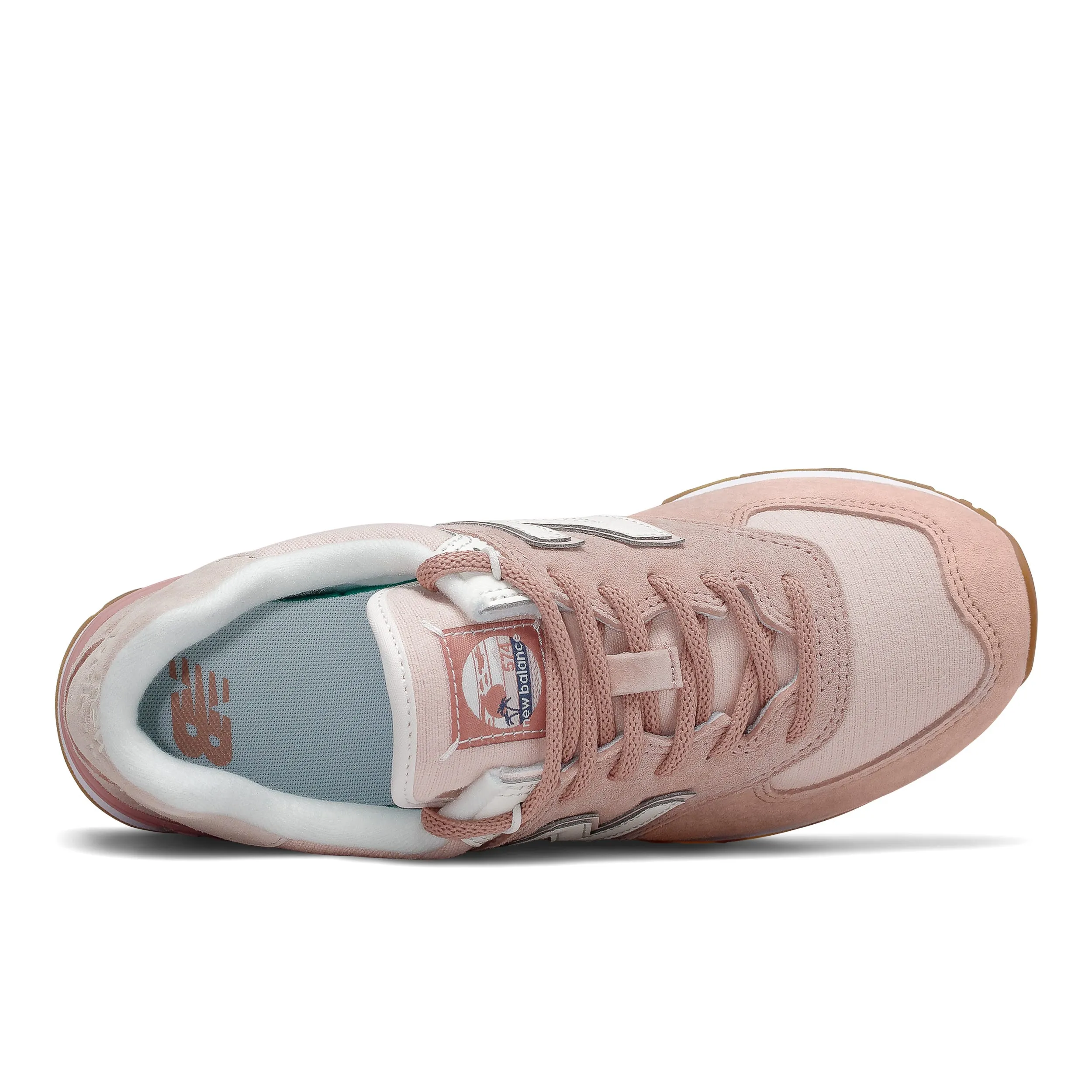 Zapatillas Urbanas Mujer New Balance 574 Rosado