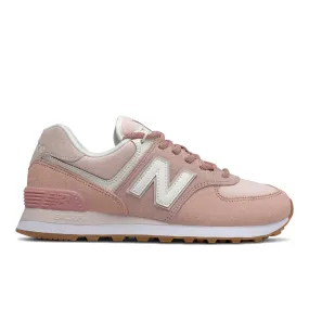 Zapatillas Urbanas Mujer New Balance 574 Rosado