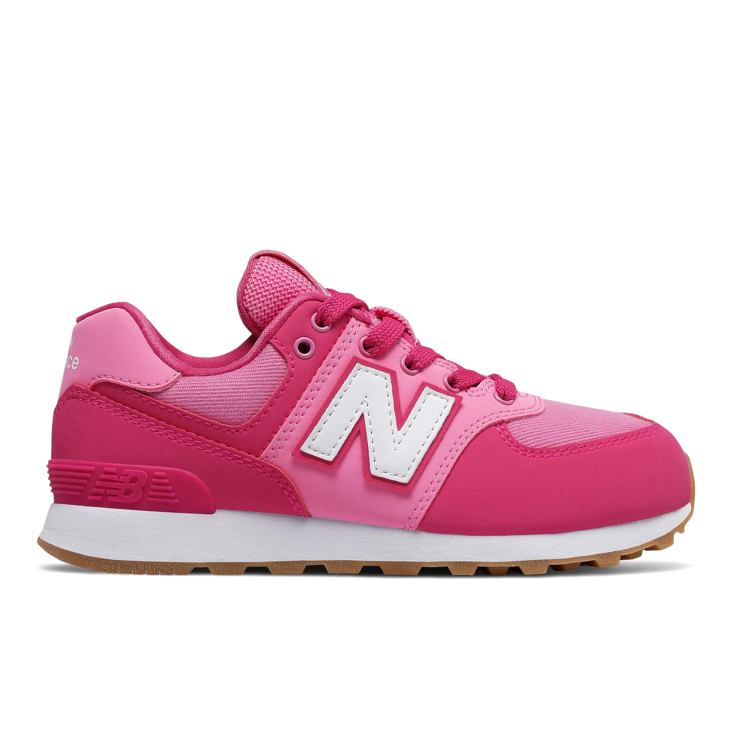 Zapatillas Urbanas New Balance Niña 574 Rosada