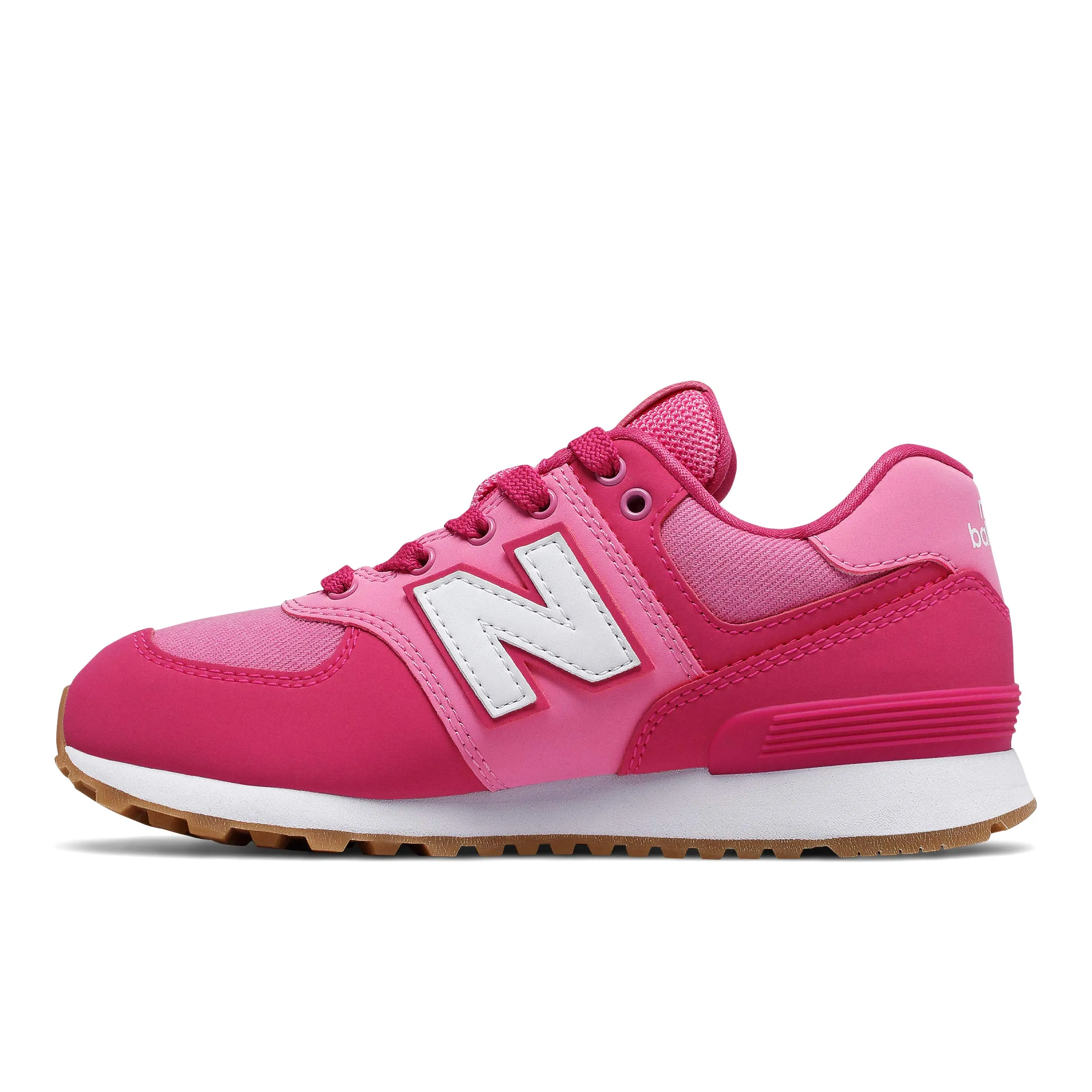 Zapatillas Urbanas New Balance Niña 574 Rosada