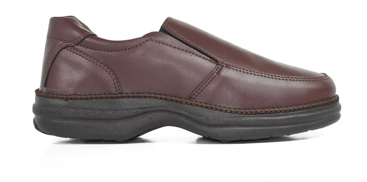 Zapato Urbano Hombre Eco Cuero Cocido Free Comfort 925